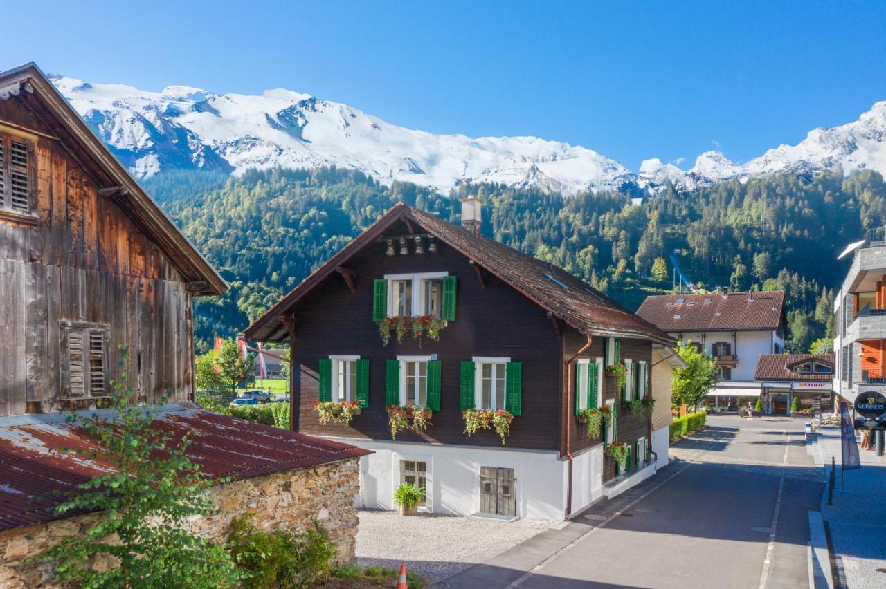 Alp Apartments Centre Location With Traditional Design And Self Check-In Engelberg Exteriör bild